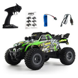 Carro De Corrida Rc Monster Truck De 12,4 Mi/h, Com Faróis D