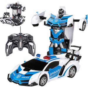 Robô De Controle Remoto Que Se Transforma Em Um Carro Para C