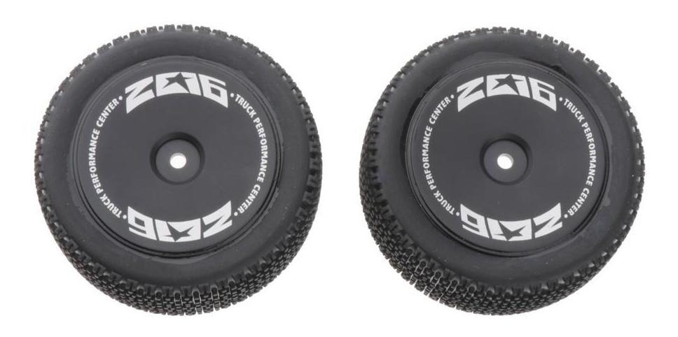 12 Peças 144001-1270 Pneus Traseiros Para 1/14 Rc Car Wltoys - Imagem 2