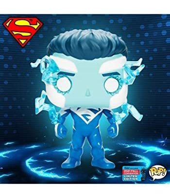 Boneco De Vinil Funko Superman Blue Pop 2021 - Imagem 6