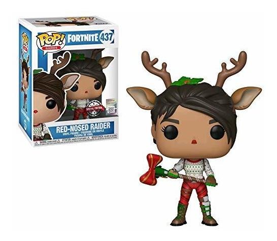 Boneco Colecionável Funko Pop Games Fortnite Rednosed Raider - Imagem 2