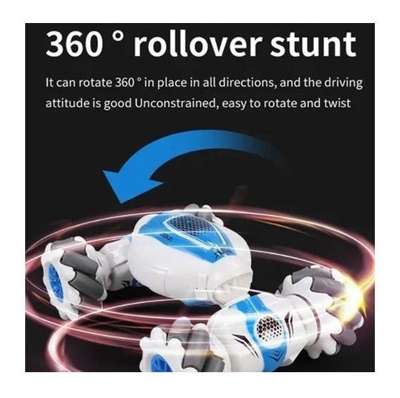 Carro Stunt Rc Mão Gestos Acrobáticos Sensores Veículos - Imagem 8