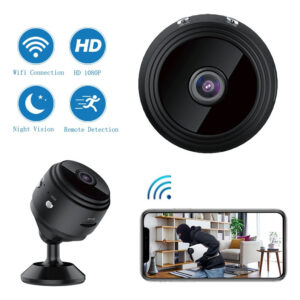 Mini Câmeras De Segurança Wifi 1080p Hd Sem Fio