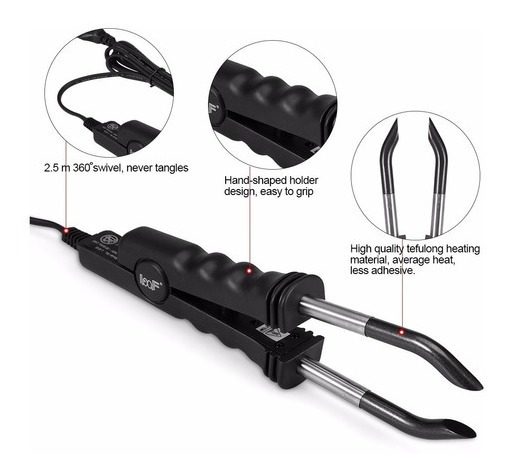 Peruca De Extensão De Cabelo De Máquina De Conector - Imagem 3