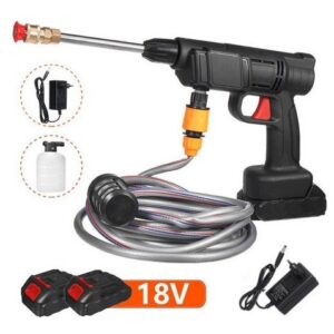 Lavadora Portátil Alta Pressão +2 Baterias Sem Fio