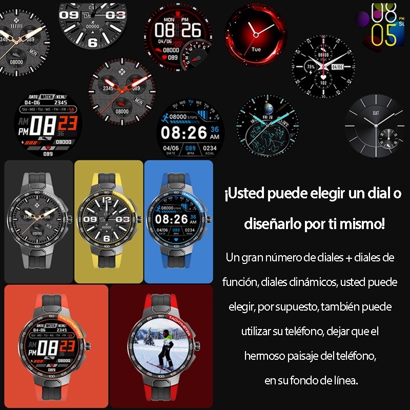 Smartwatch Smartwatch Masculino Bluetooth Esportivo - Imagem 4