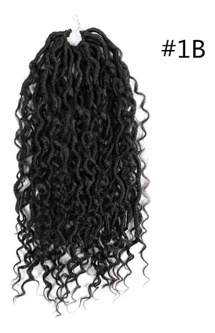 Crochet Cabelo Peruca Tranças Sintéticos Extensão Da Trança - Imagem 7