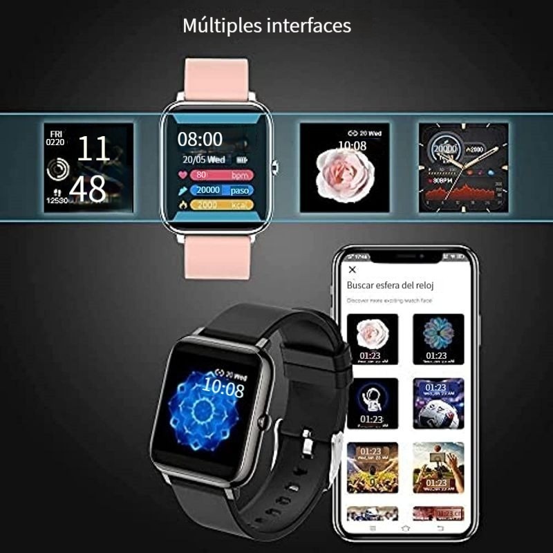 Smartwatch Esportivo De Frequência Cardíaca Bluetoo - Imagem 25