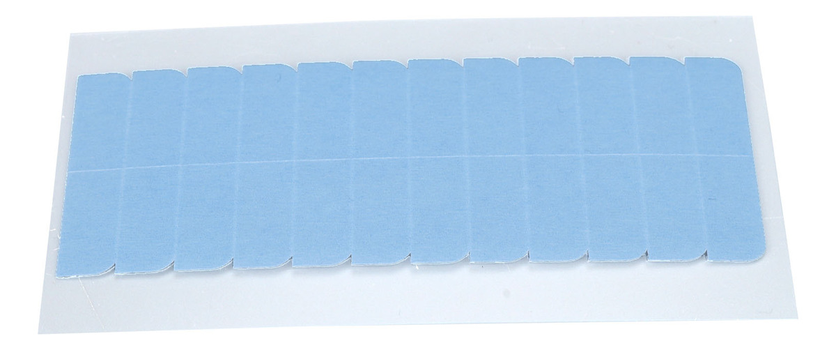 Peruca De 5 Folhas, Fita Adesiva Dupla Face, Azul, Impermeáv - Imagem 5