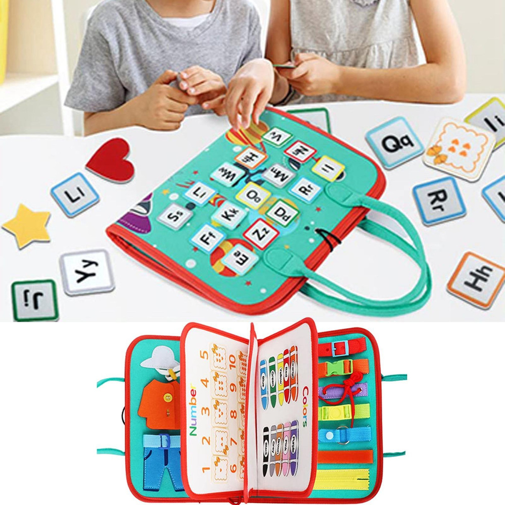 Prancha Montessori Ocupada Aprendendo Habilidades Motoras - Imagem 5