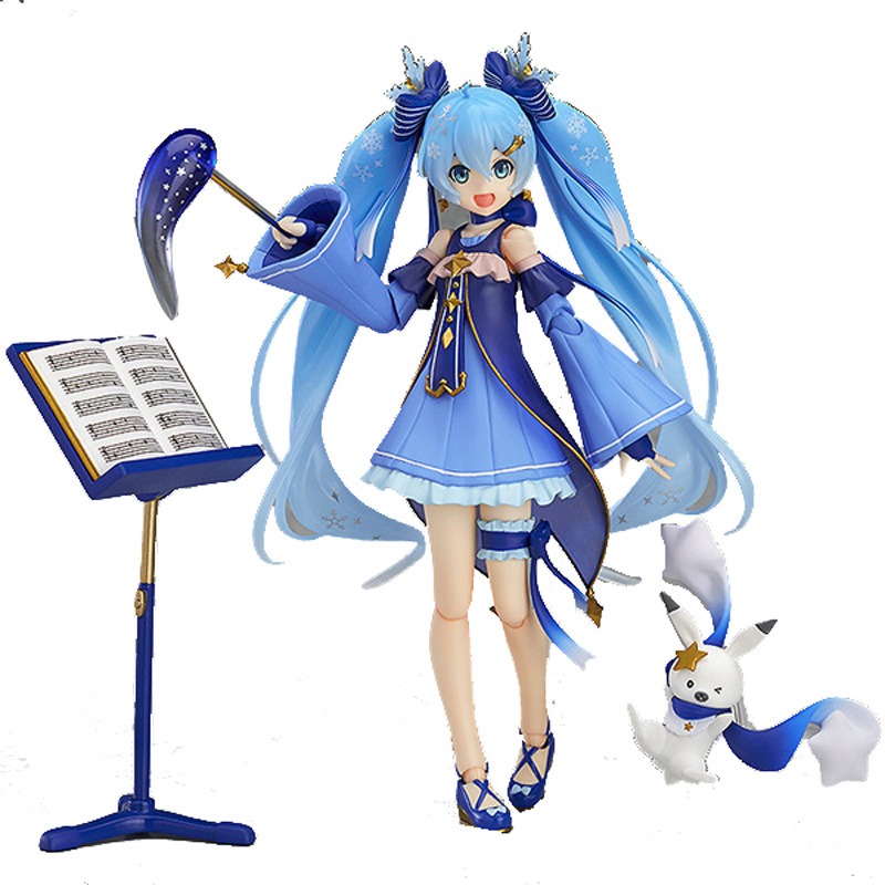 Boneca De Ação Hatsune Miku Presente Brinquedo Infantil - Imagem 3