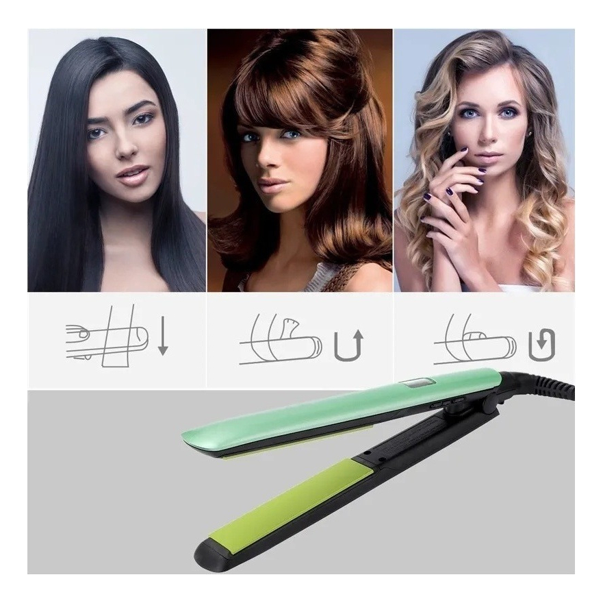 Plancha Alisadora De Cabello Remington S9960 C/tela Lcd - Imagem 2