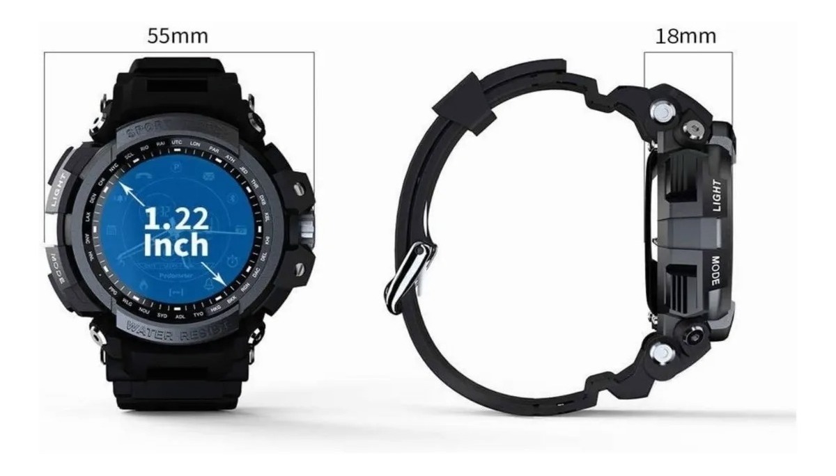 Mk28 Smartwatch 1,14 Polegadas Tela 5atm Anti-penet - Imagem 12