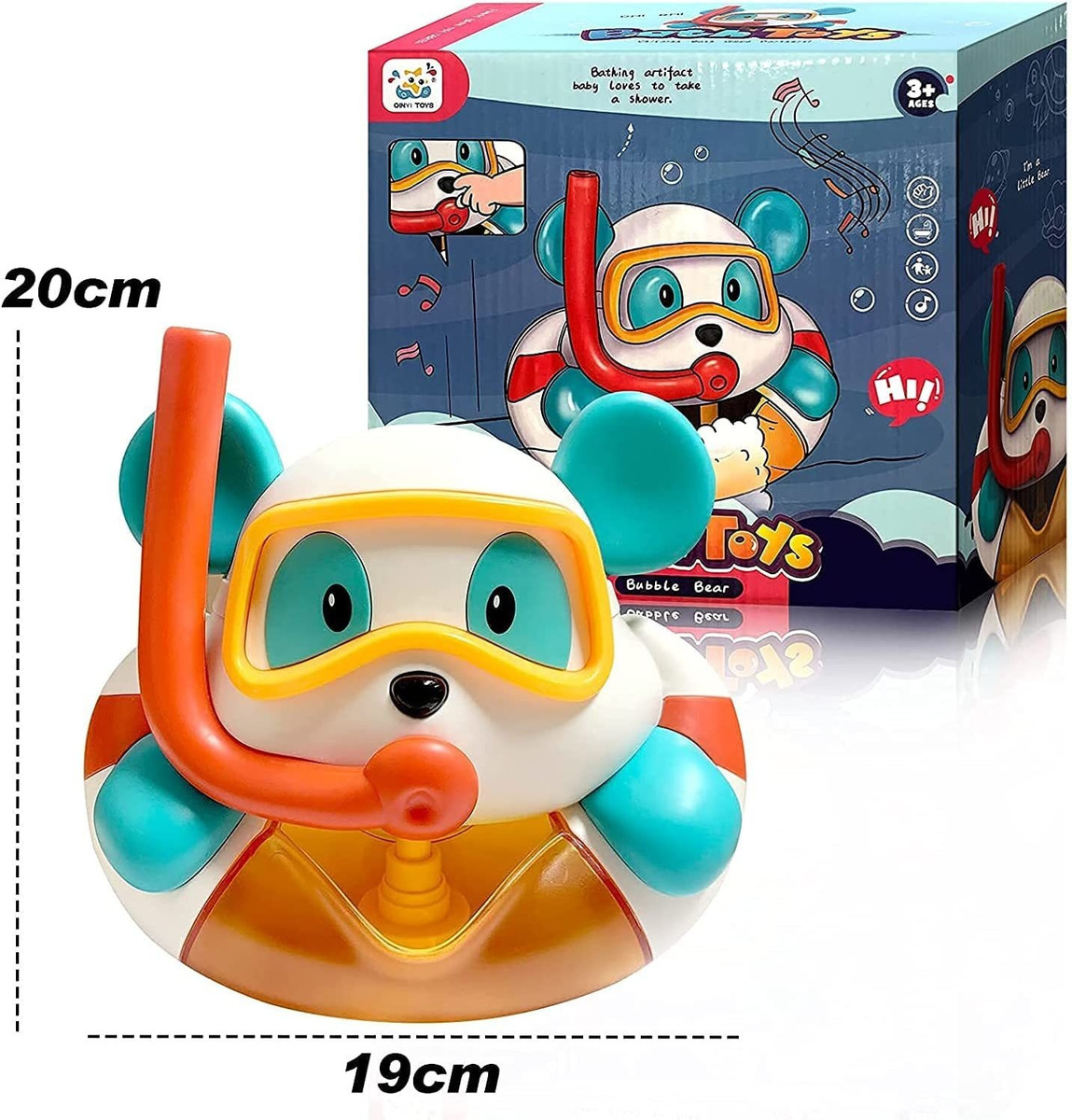 Bear Bubble Maker, Soprador De Espuma Que Faz A Máquina - Imagem 7