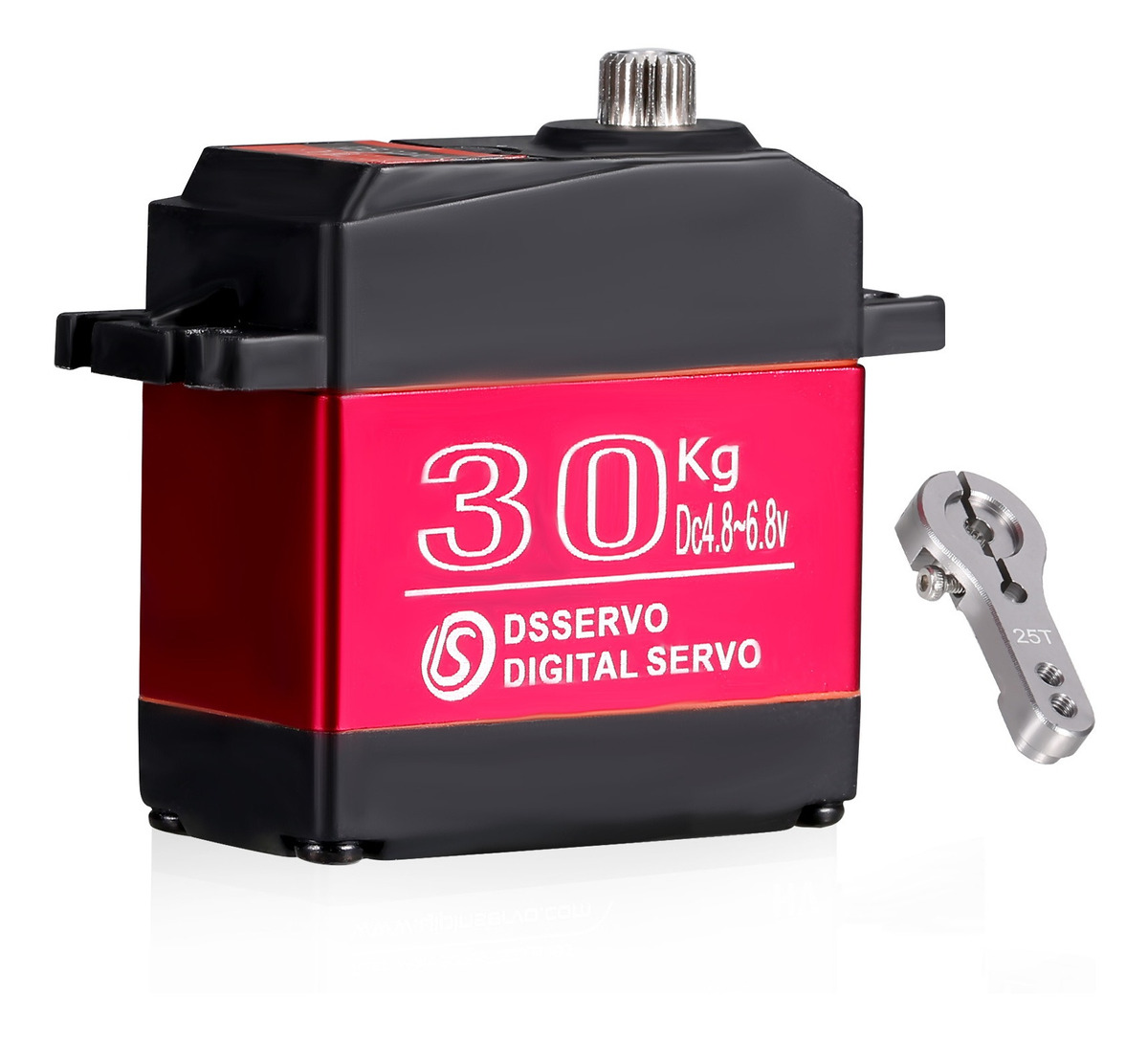 Ds3230 30kg Digital Servo Ip66 Impermeável De Aço Inoxidável
