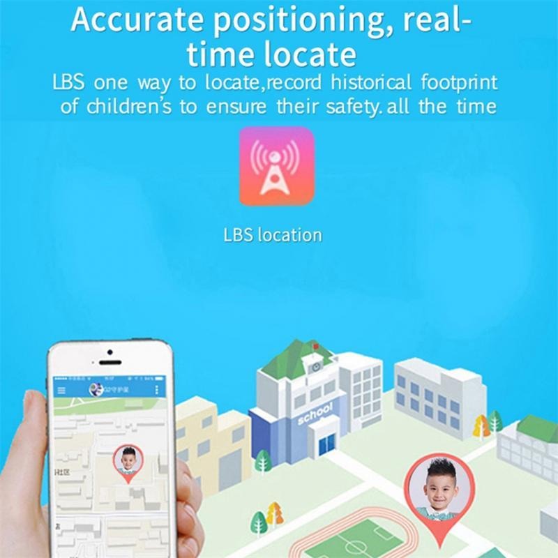 Smartwatch Para Kids Infantil Relógio Com Gps Câmera E Sos - Imagem 7