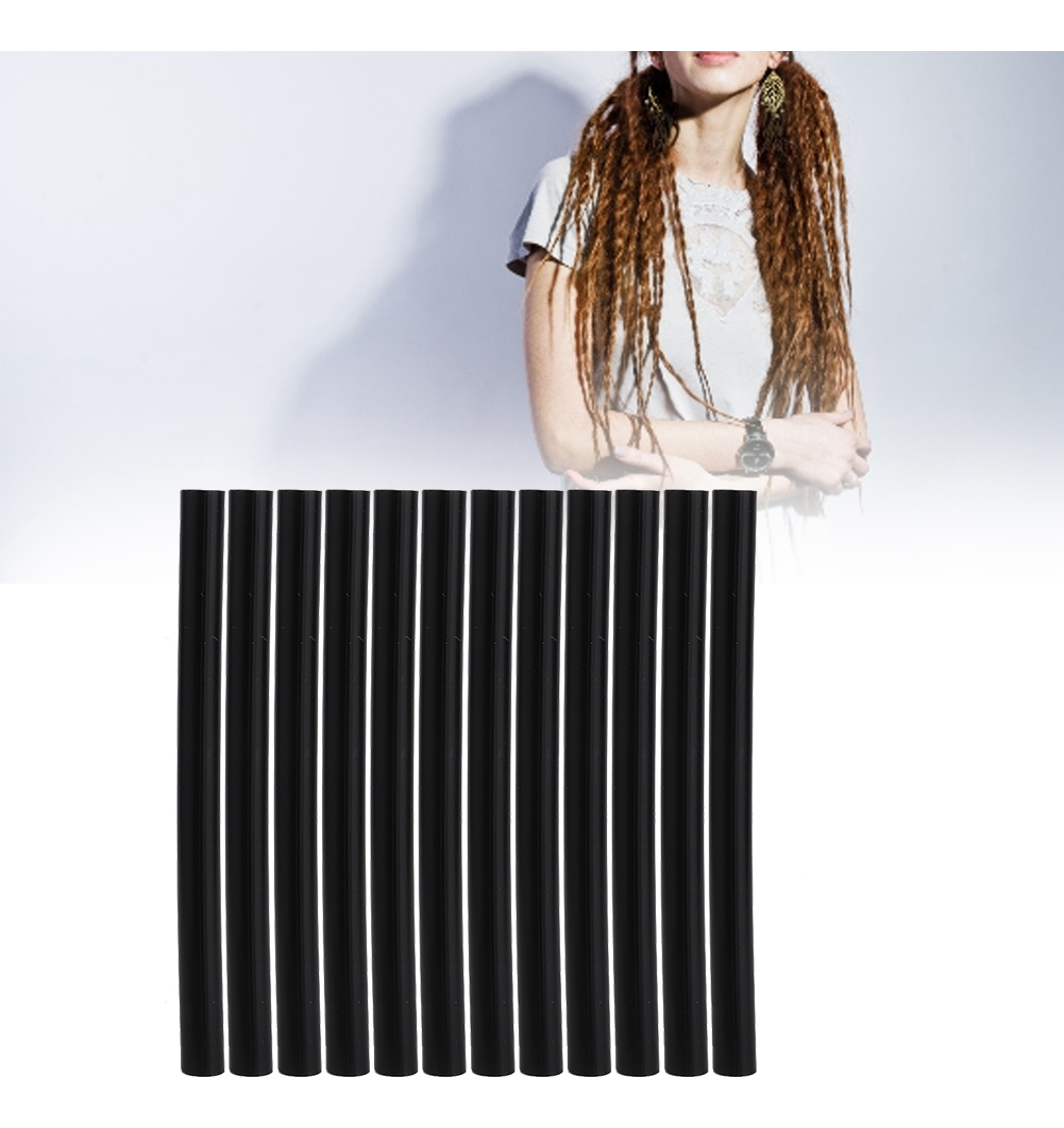 12pcs Profissional Peruca Extensão Do Cabelo Cola Quente Do - Imagem 4