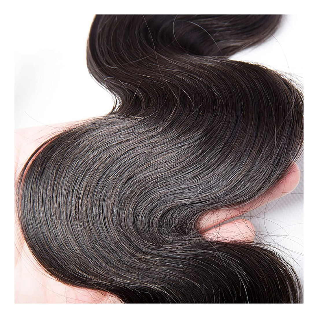 Aplique De Cabelo Humano Da Onda De Água De 65cm 100g - Imagem 5