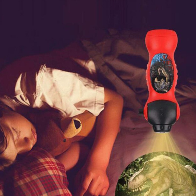 Projetor De Dinossauro De Brinquedo Infantil De Lanterna Pad - Imagem 8