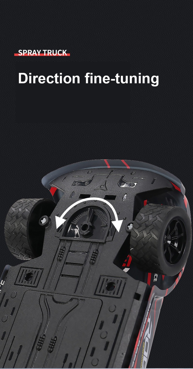 Carro De Brinquedo Rc Spray Drift Carro De Corrida 3002a - Imagem 15