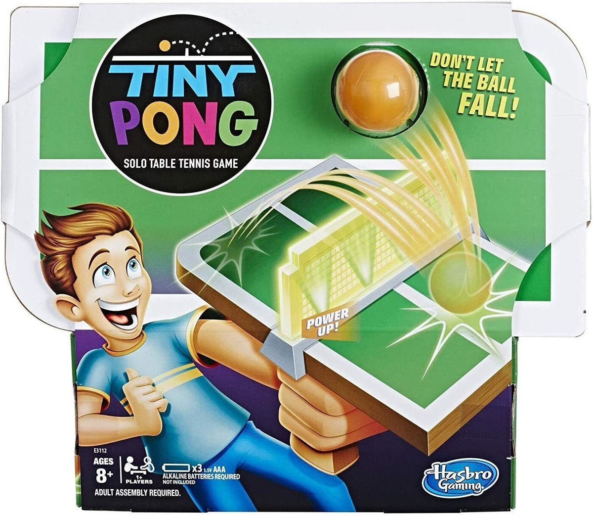 Tiny Pong Solo Tênis De Mesa Infantil Eletrônico Portátil