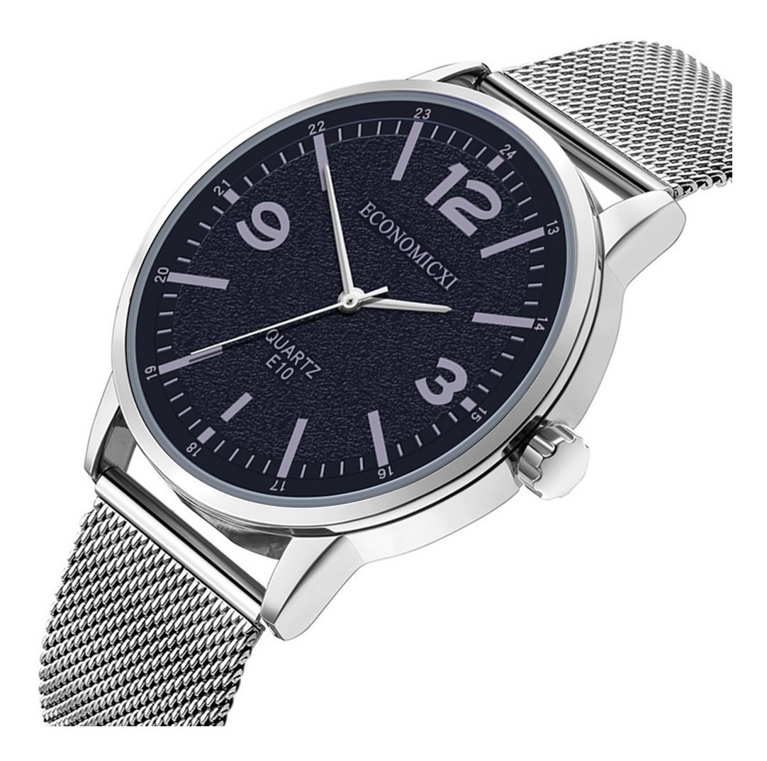 Relógio Masculino G Business Watch Simples Aço Inoxidável Me - Imagem 4