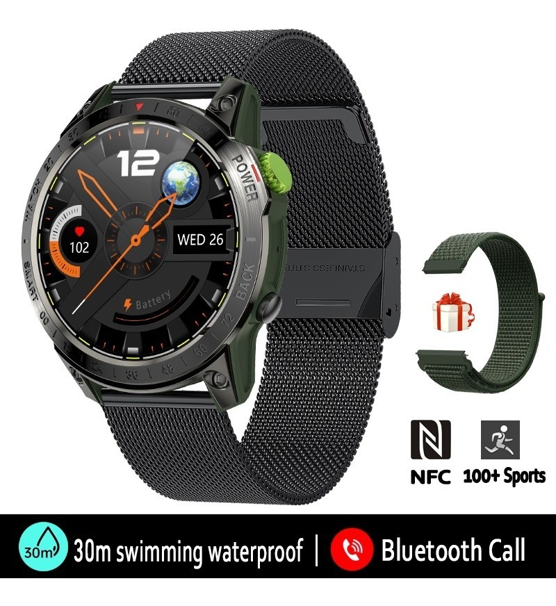 Smartwatch À Prova D'água Smartwatch Masculino Blue - Imagem 27