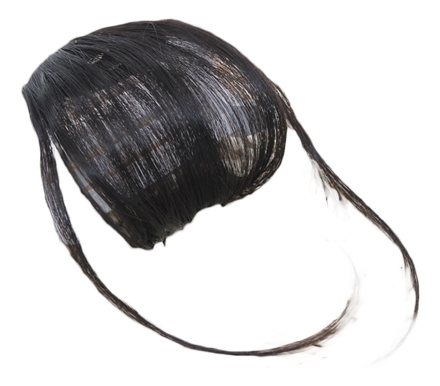 Grampo De Cabelo Falso Feminino Peruca De Extensão De Franja - Imagem 16