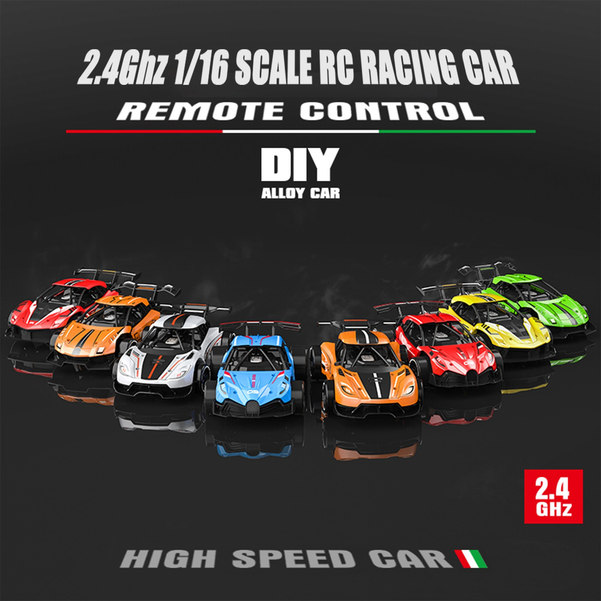 8004 Rc Carro 1/16 Rc Drift Carro 2.4ghz Liga Alta Velocidad - Imagem 4