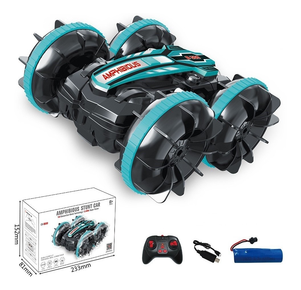 Carro Rc Elétrico Para Meninos Controle Remoto Verde