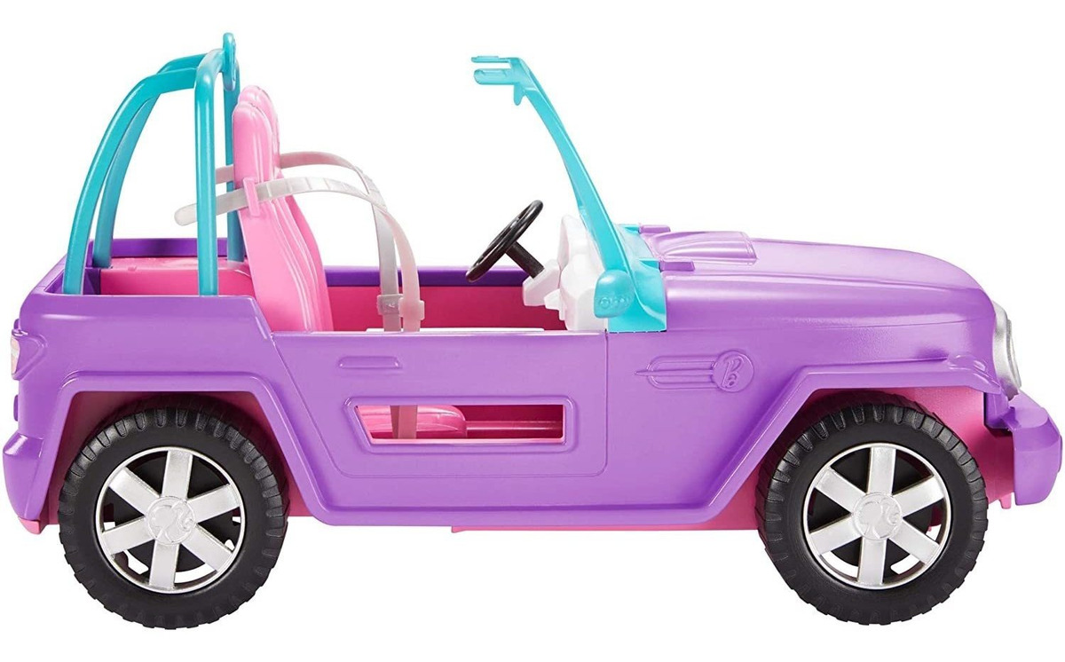 Veículo Off-road Barbie Com Rodas Rolantes - Imagem 6