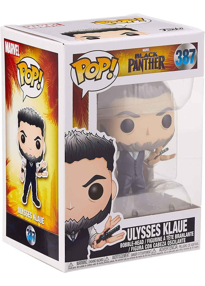 Figura Funko Pop Marvel Pantera Negraulysses Klaue - Imagem 3