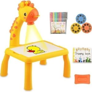 Mesa De Projetor Infantil Inteligente Com Luz E Música