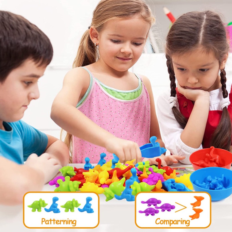 Contando Brinquedo Educativo Montessori De Classificação De - Imagem 4