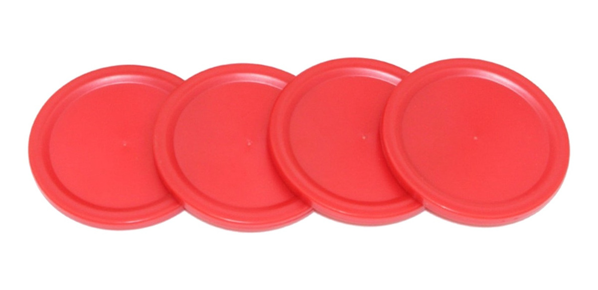 Equipamentos Para Mesas De Air Hockey Pás De Air Vermelho - Imagem 4