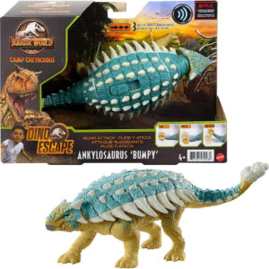 Ataque Do Rugido Do Mundo Jurássico Ankylosaurus Bumpy