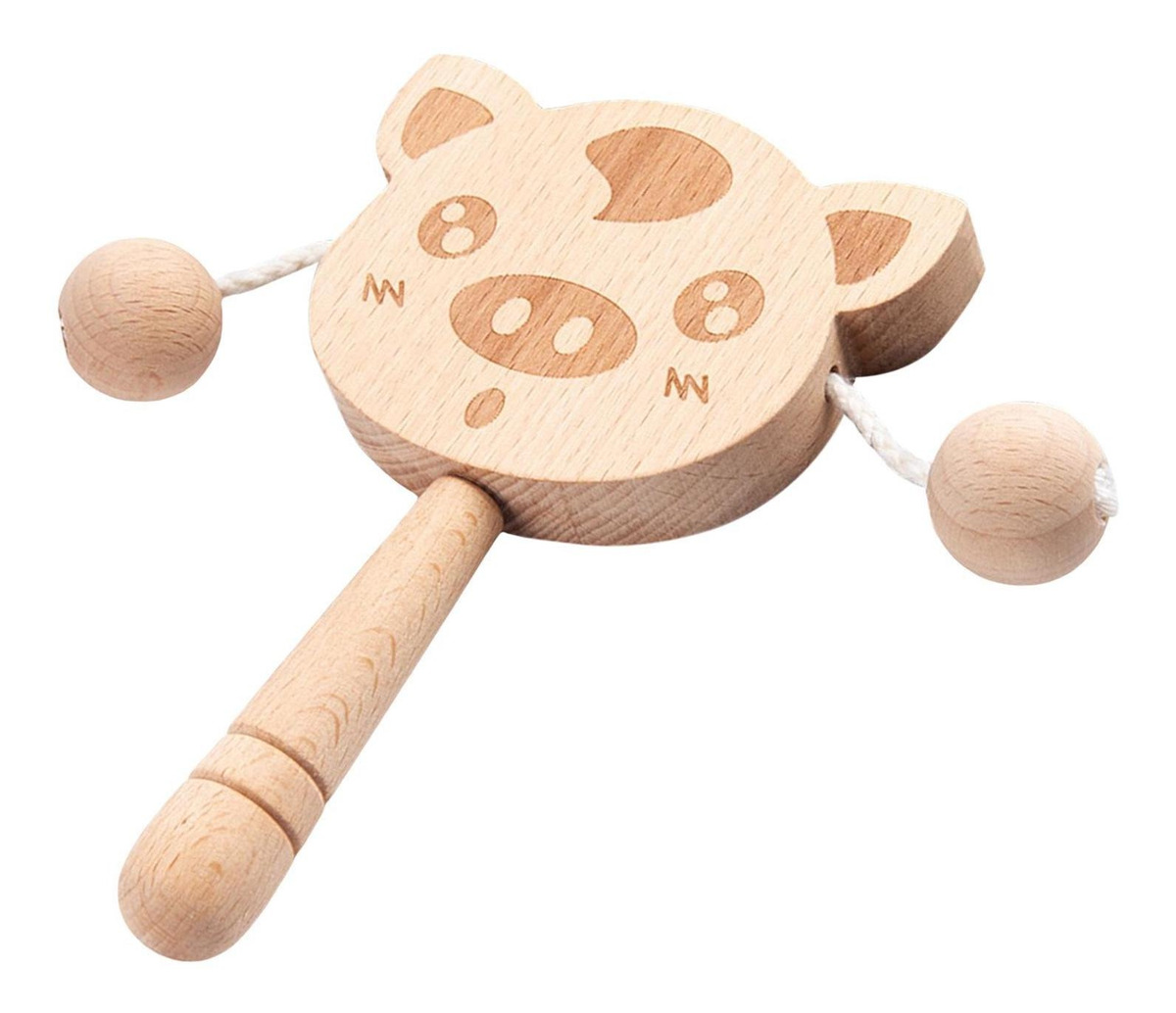 Chocalhos De Madeira De Percussão Manual, Práticos E Durávei - Imagem 2