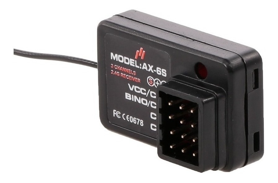 Austar Ax6s Receptor 4ch Para Carro Rc Barco Austar Ax6s - Imagem 3