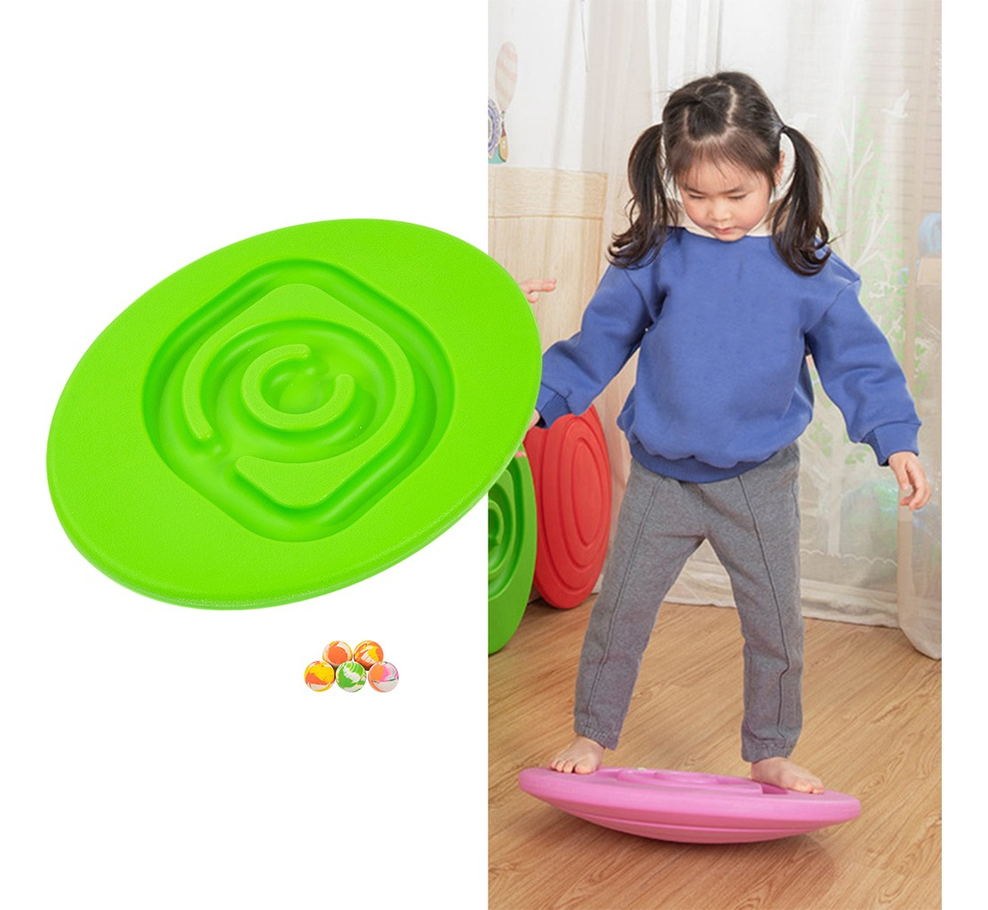1pc Kids Balance Board Brinquedo De Treinamento Vestibular - Imagem 44