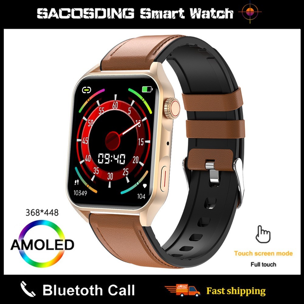 Relógio Inteligente Amoled Nfc Bluetooth Chamada Homem - Imagem 41