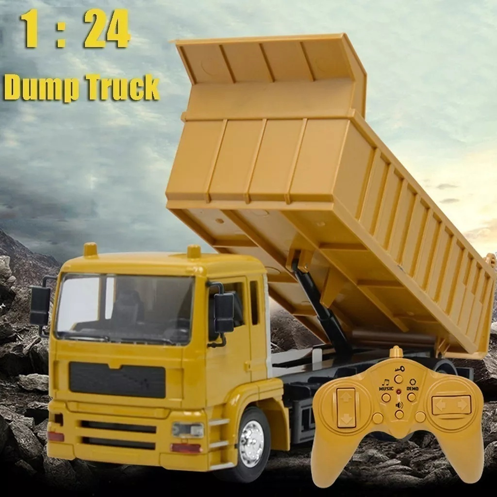 G 1/24 Basculante De 8 Canais Com Controle Remoto Rc Ghth - Imagem 8