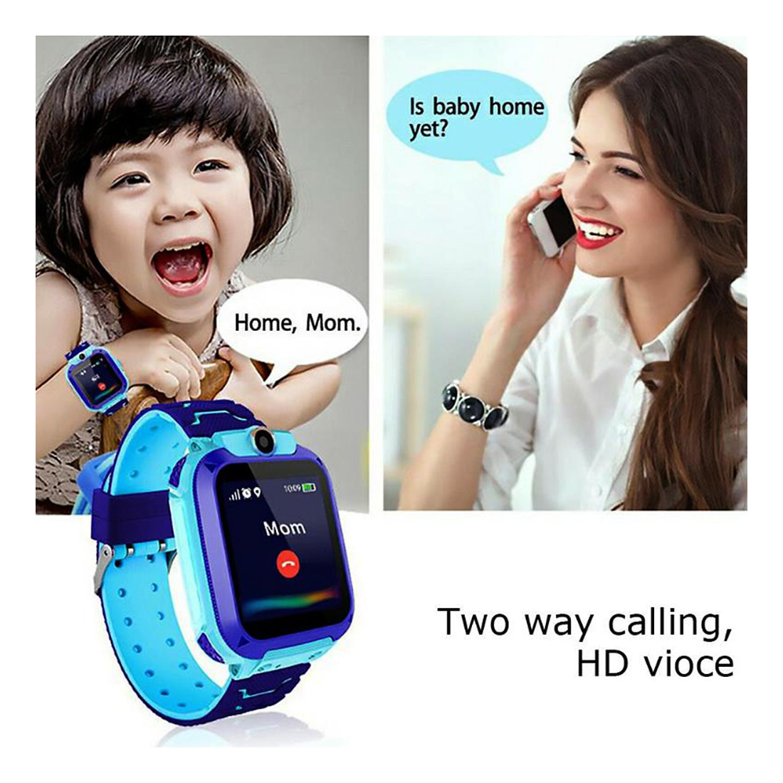 Smartwatch Infantil À Prova D'água Posição Do Relóg - Imagem 5