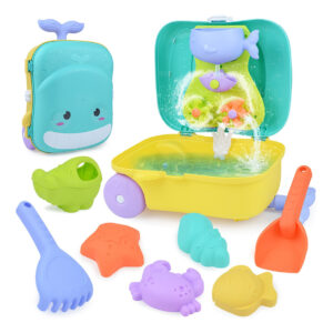 Conjunto De Brinquedos De Praia De Verão Infantil Mala De Ca