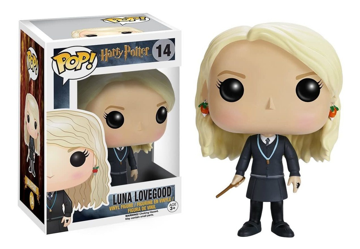 Funko Pop Filmes: Figura De Ação De Harry Potter - Luna Love