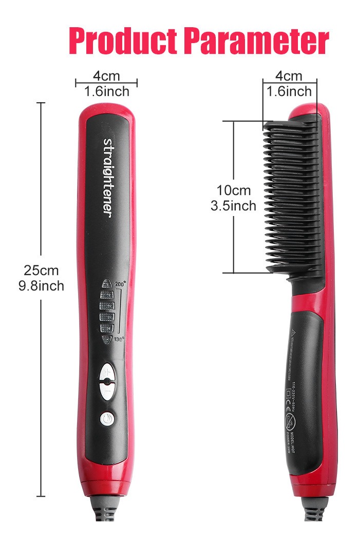 Escova De Alisamento De Cabelo Profissional - Imagem 9