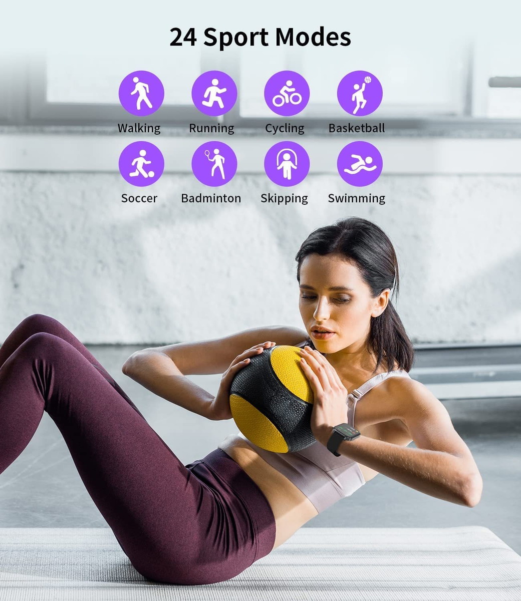 Smartwatch Com Tela Sensível Ao Toque 1.7 Hd Para A - Imagem 6