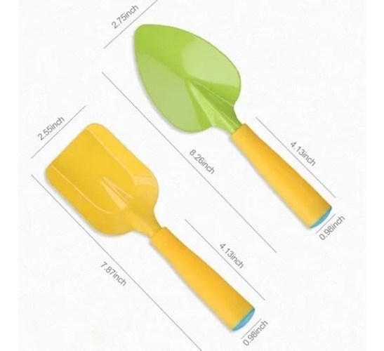 Conjunto De 8 Peças De Ferramentas De Jardinagem Infantil De - Imagem 4