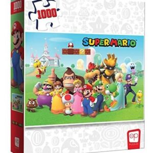 Quebra-cabeça De 1000 Peças Do Super Mario Mushroom Kingdom