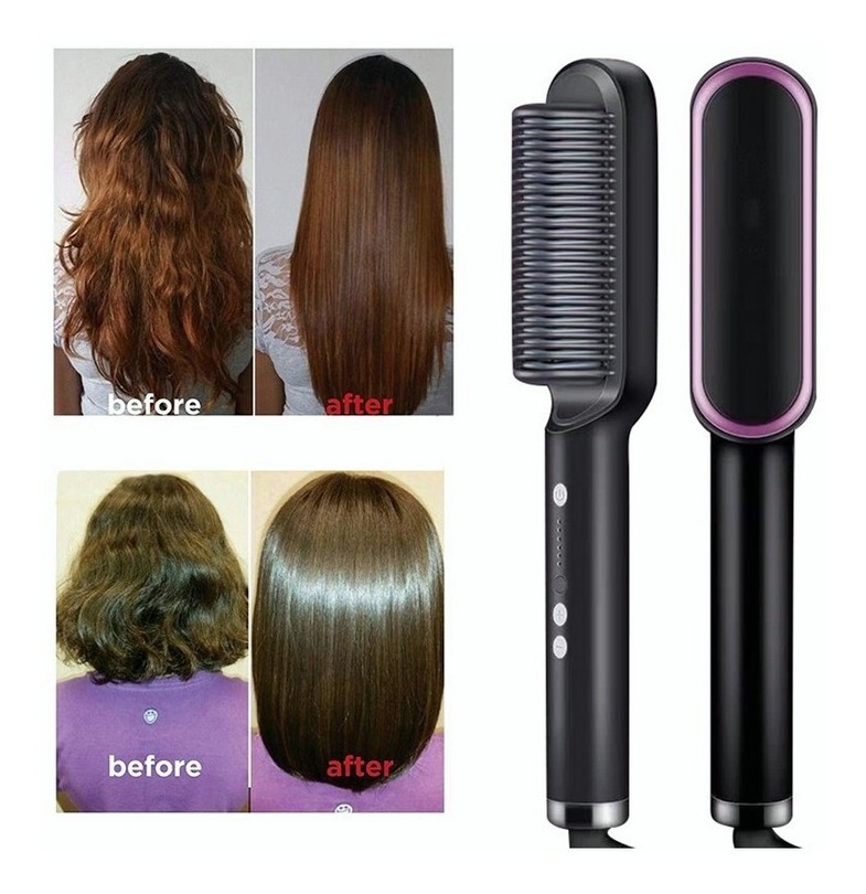 Escova De Alisamento De Cabelo Profissional - Imagem 23
