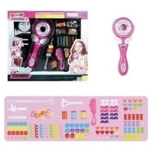 Lazhu Brinquedo De Trançado De Cabelo Mágico Infantis Beleza